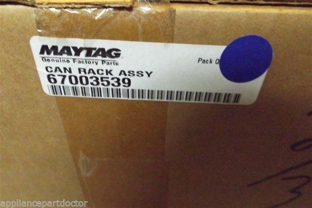 MAYTAG REFRIGERATOR 67003539 CAN RACK NEW IN BOX MAYTAG REFRIGERATOR 67003539 CAN RACK NEW IN BOX